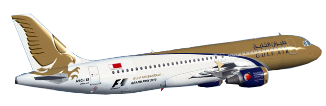 gulf air airbus png flight