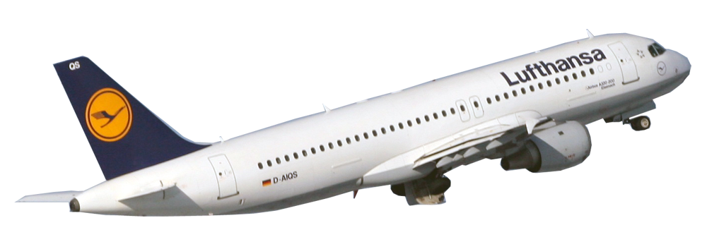 Lufthansa png flight