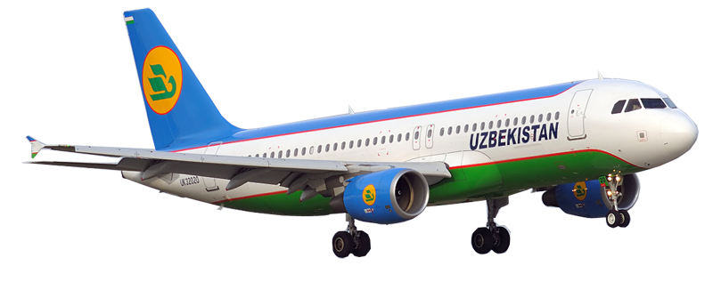 Uzbekistan airways png flight