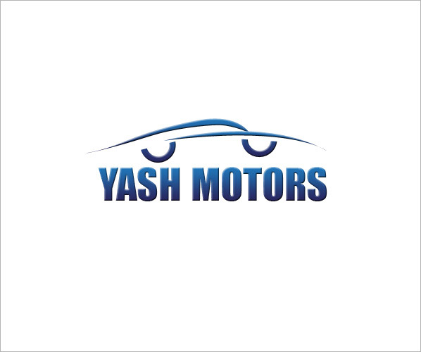 yash motor logo design