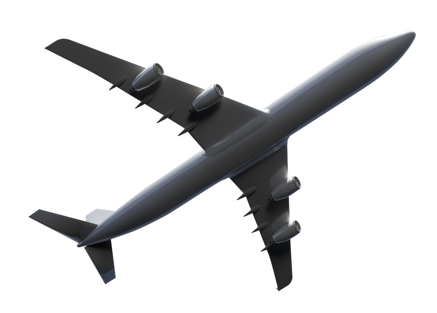 plane in sky png